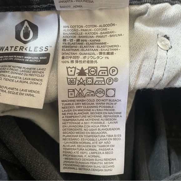 Levi's Jeans Mens 38 X 31 Black 541 Athletic Taper Fit Denim Cotton Western - Picture 7 of 13